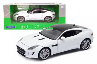 Машина металева 24060W "WELLY"1:24 JAGUAR F-TYPE COUPE,2 кольори,в кор.23*11*10 см