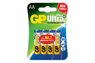 Батарейки GP 15AUP LR06 Ultra Plus Alkaline C4 4шт.