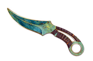 Сувенірний ніж, модель з дерева "ФАНГ РЕЛІКВІЯ" serpent FAN-R
