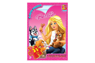 Пазли 35 ел. ТМ "G-Toys" із серії "Barbie" BA017