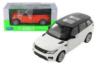 Машина металева 24059W "WELLY"1:24 RANGE ROVER SPORT відкриваються двері і капот, 2 кольори, в коро