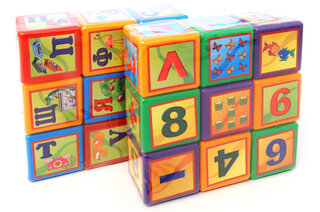 Кубики великі "Абетка" 9 шт. 020/1 BAMSIC