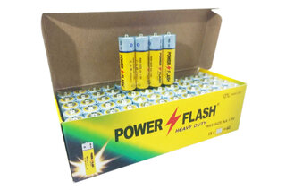 Батарейки R06 AA "Power Flash" 60 шт.