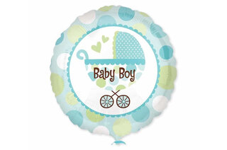 Круг з коляскою "Baby boy" 18"(45см)