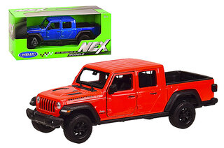 Машина металева 24103W "WELLY"1:24 2007 JEEP GLADIATOR, 2 кольори, в коробці 23*11*10 см