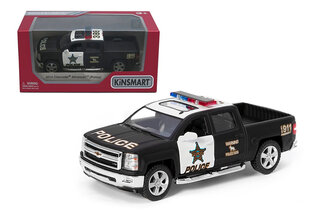 Модель пікап CHEVROLET SILVERADO (2014) 5'' KT5381WP Police металева інерційні відкривні двері