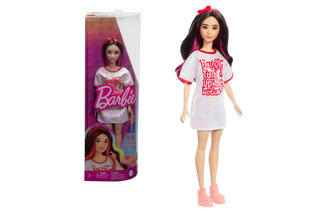 Лялька Barbie "Модниця" в блискучій сукні-футболці HRH12