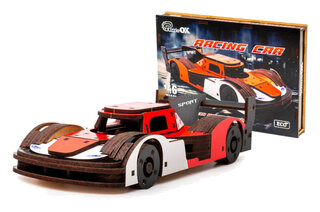 Дерев'яний 3D конструктор "Racing Car" Puz-26916 146 дет., Порше р. моделі 22*9*5 см PuzzleOk