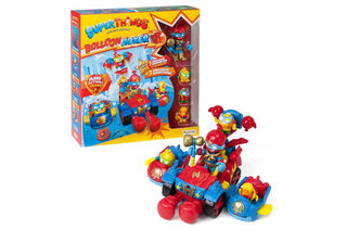 Ігровий набір SUPERTHINGS серії «Kazoom Kids» S1 – Балун-Боксер, 3 машинки, 3 фігурки