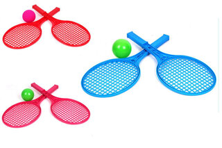 Набір для гри в теніс малий (дві ракетки+м'яч) 0373 ТЕХНОК