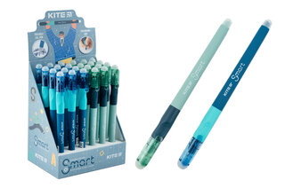 Ручка КІТЕ гелева пиши-стирай K23-098-1 Синя Smart