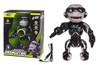 Робот-мавпа батарейки Q2 світло, звук, співає, іграшка 26 см, в коробці 26,5*12,5*32,5 см