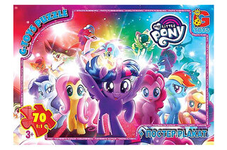 Пазли 70 ел. ТМ "G-Toys" із серії "My little Pony" (Моя маленька поні) MLP030