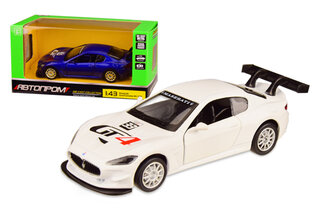 Машина метал 4323 "АВТОПРОМ", 1:43 Maserati Gran Turismo MC GT4, 2 кольори, відкр.двері, в кор. 14,