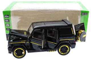 Машина металева 7688 "АВТОПРОМ"1:24 Mercedes-benz G65 AMG Brabus, батарейки, світло, звук, двері відкриваються, коробка 28,5*14,5*11,5см			