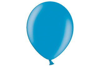 "Balloons Strong 27cm, Metallic Corn. Blue ( Металік Волошковий)"