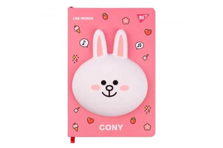 Блокнот-сквіш YES А5, 128 арк., лін. "Line Friends. Cony"