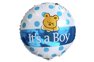 Круг "It’s a boy" з ведмедиком 18"(45см)