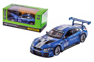 Машина мет. АВТОПРОМ арт. 68325 (48шт/2) 1:32 BMW M6 GT3 ,батар, світло,звук,відкр..двері, короб. 18*9*9см