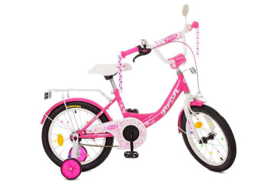 Велосипед PROF1 18д. XD1813 Princess, малиновий