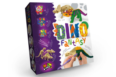Креативна творчість "Dino Fantasy" DF-01-01U,02U DANKO