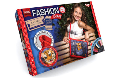 Комплект для творчості "Fashion Bag" вишивка муліне FBG-01-03,04,05 DANKO