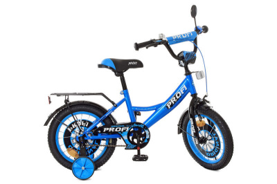 Велосипед PROF1 14д. XD1444 Original boy,синьо-чорний