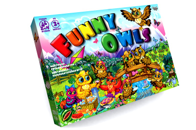 Настільна розважальна гра "Funny Owls" DTG98 DANKO