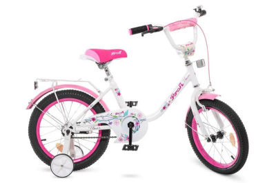 Велосипед Профі 16 "Ballerina Y1685" біло-рожевий 2021