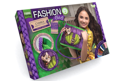 Комплект для творчості "Fashion Bag" вишивка муліне FBG-01-03,04,05 DANKO