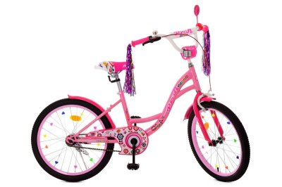 Велосипед PROF1 20д. Y2021-1 Bloom, рожевий