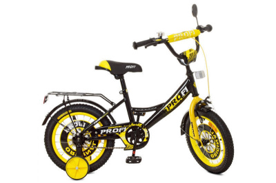 Велосипед дит.PROF1 18д. XD1843 Original boy,чорно-жовтий