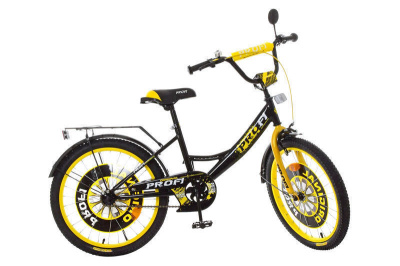 Велосипед PROF1 20д. XD2043 Original boy,чорно-жовтий