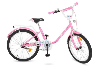 Велосипед PROF1 20д. Y2081 Flower, рожевий