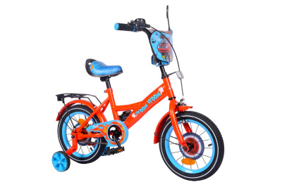 Велосипед TILLY Vroom 14 T-214212 red + blue /1/ 
