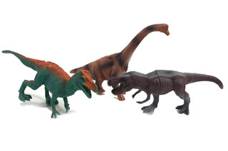Набір динозаврів в кульку 3шт 303-91