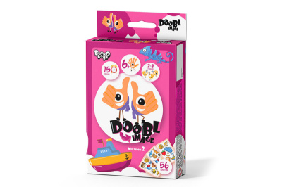 Настільна розважальна гра "Doobl Image" Міні DBI-02-01U,02U,03U,04U DANKO