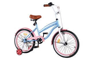 Велосипед CRUISER 18' T-21837 blue+pink