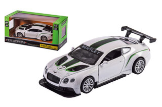 Машина металева "Автопром"4345/ 4364, 1:43 Bentley Continental GT3,відкриваються двері, в коробці р. 14,5*6,5*7см