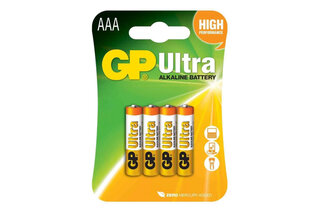 Батарейки GP 24AU LR03 Ultra Alkaline C4 4шт.