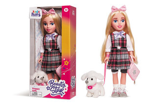 Лялька KH33/003 Beauty Star, Preppy, з улюбленцем та сумочкою, лялька 46 см коробка 23,5*50*12см