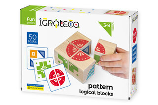 Набір навчальний Логічні кубики "Склади візерунок" 900477 IGROTECO