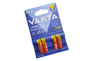 Батарейки Varta LR-03 MAX POWER alkalin 4шт. в блістері