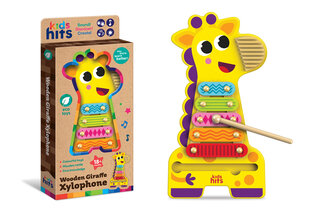 Дерев'яна іграшка Kids hits, KH20/020, жирафа дерев. ксилофон в коробці р. 16,1*35*3,4 см