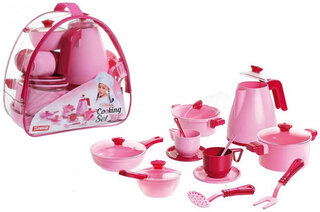 Набір посуду "Cooking Set" 23предмети рожевий 1740 Юніка