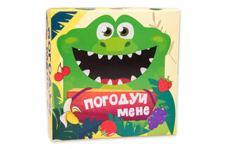 Настільна гра "Погодуй мене - крокодил" розвиваюча, українською мовою 30379 Strateg