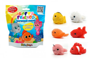 Стретч-іграшка у вигляді тварини серії «Softy friends» – Чарівний океан (в дисплеї) 1/CN22 #SBABAM