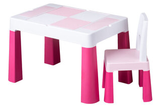 Комплект Multifun 1+1 (столик та кріселко) рожевий, MF-001-123 TEGA