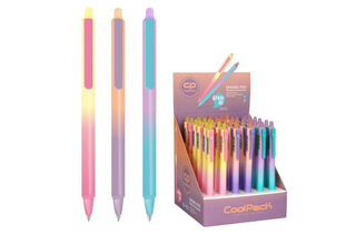 Ручка пиши-стирай 0,5 синя GRADIENT LIGHT дисплей 36шт COOLPACK