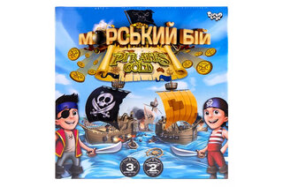 Настільна розважальна гра "Морський бій. Pirates Gold" G-MB-03U DANKO